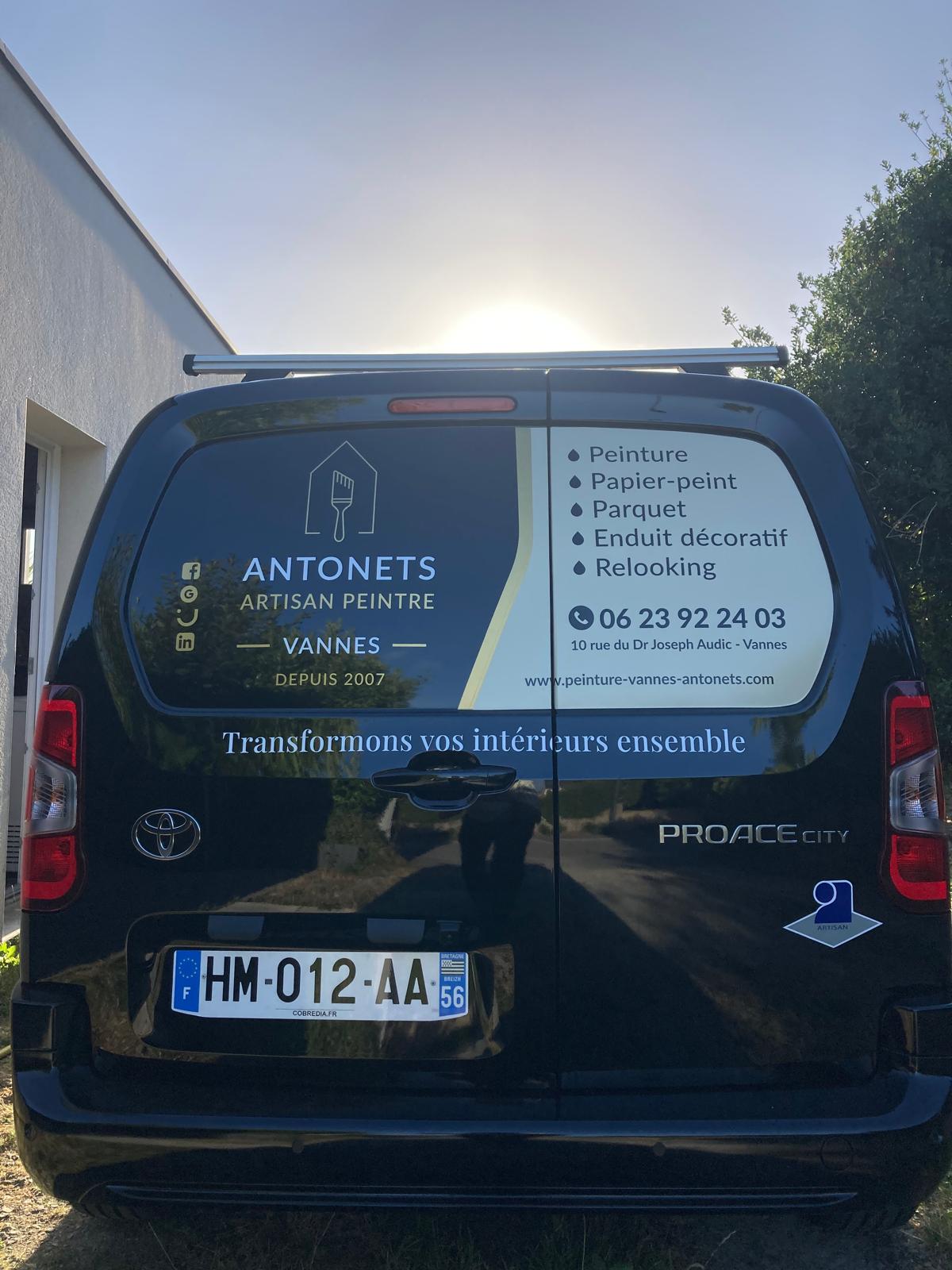 Artisan peintre à Vannes 